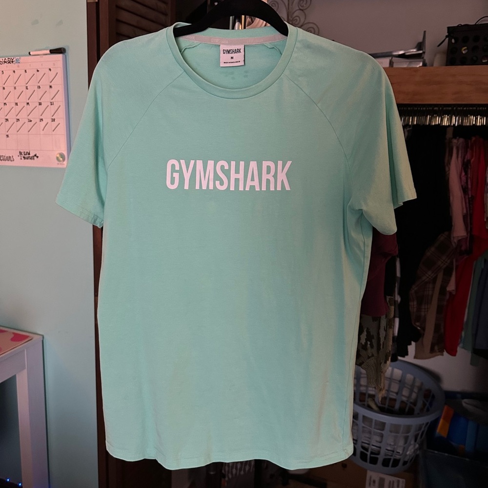 gymshark mint green top